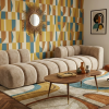 Sofa Modułowa Tapicerowana Arand S+P+SP – Duża Trzyelementowa Kanapa Do Salonu