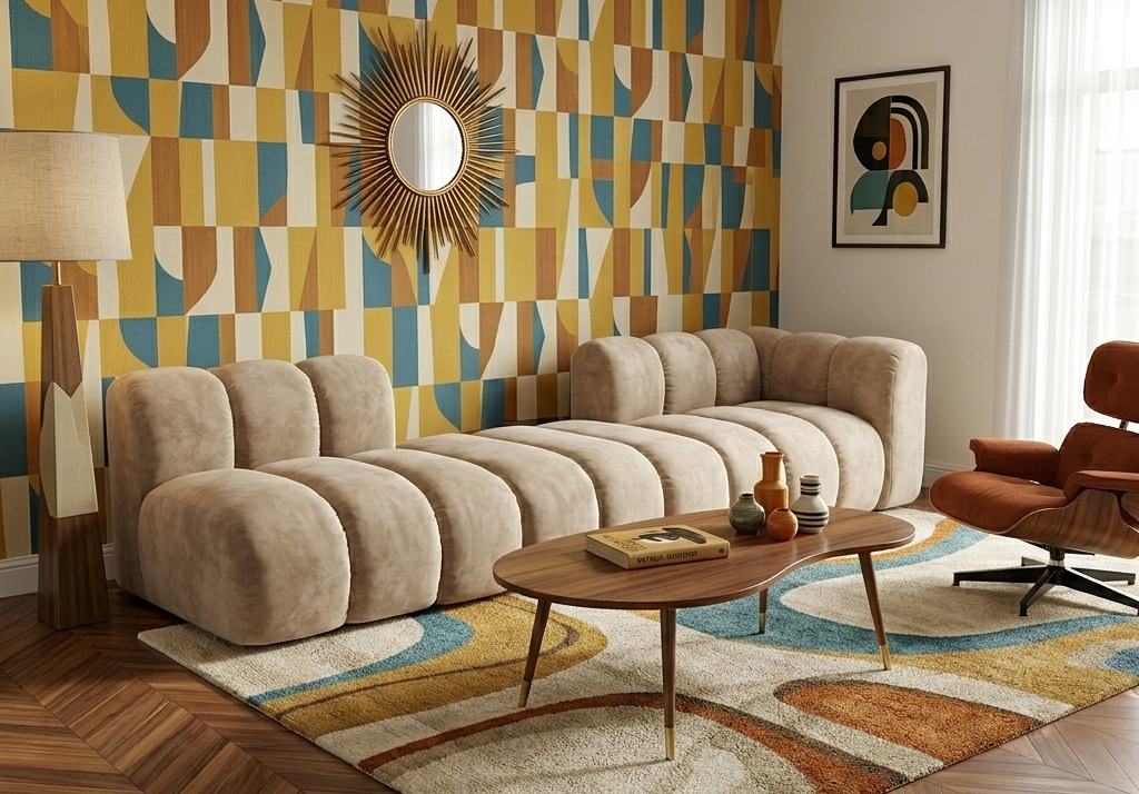 Sofa Modułowa Tapicerowana Arand S+P+SP – Duża Trzyelementowa Kanapa Do Salonu