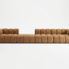 Nowoczesna pikowana sofa modułowa tapicerowana Arand SL+P+S+SP