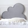 Łóżko Dziecięce Double Bed Chmurka - Podwójne Łóżko Tapicerowane Z Wysuwaną Szufladą Spania
