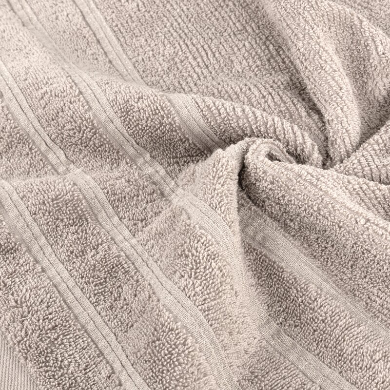 Ręcznik Amira beżowy 70 X 140 cm – miękki i chłonny