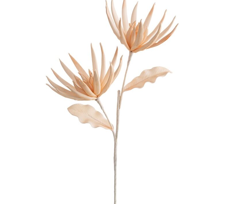 Kwiat dekoracyjny Flore 848 jasnopomarańczowy O 20 X 70 CM – ciepły akcent