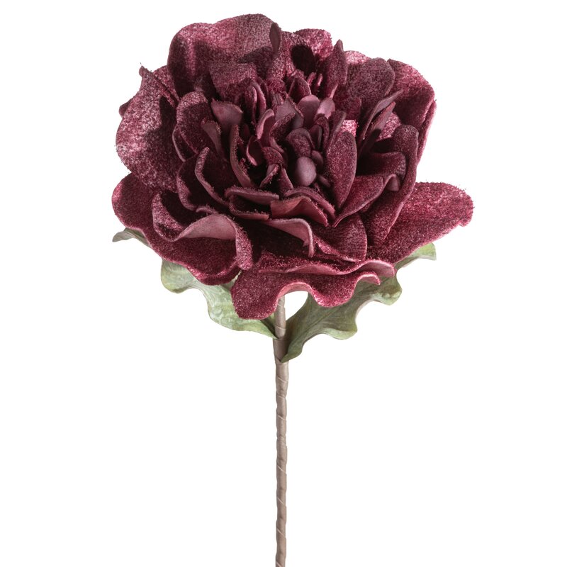 Kwiat dekoracyjny Flore 875 ciemnofioletowy O 25 X 70 CM – idealny do wazonu