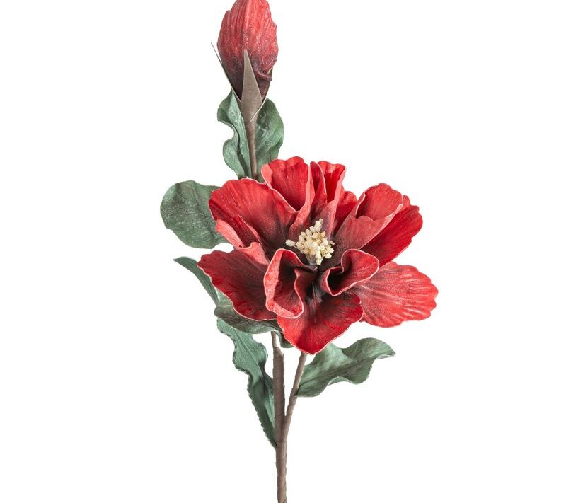 Kwiat dekoracyjny Flore 869 czerwony 20 X 70 cm – nie wymaga pielęgnacji