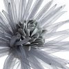 Kwiat organza 4 popielaty O 30 X 80 cm – idealny do wazonu
