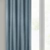 Zasłona gotowa Style niebieska 140 x 250 cm – delikatnie filtruje światło