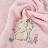Ręcznik dziecięcy BABY47 różowy 50 X 90 CM – delikatny dla skóry
