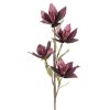Kwiat dekoracyjny Flore ciemnofioletowy O 10 X 50 CM – do wazonu i kompozycji