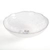 Misa szklana dekoracyjna Tamara biała O 25 X 11 cm – rozpraszająca światło