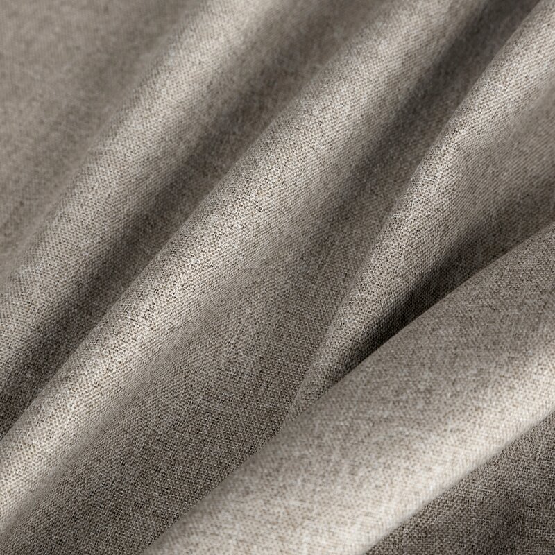 Zasłona gotowa Zoey ciemnobeżowa 140 X 270 cm – 100% zaciemnienia