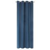 Zasłona gotowa Meltem granatowa 140 X 250 cm – gotowa do zawieszenia