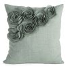 Poszewka Flores 7 różowa 45 x 45 cm – z różami 3D