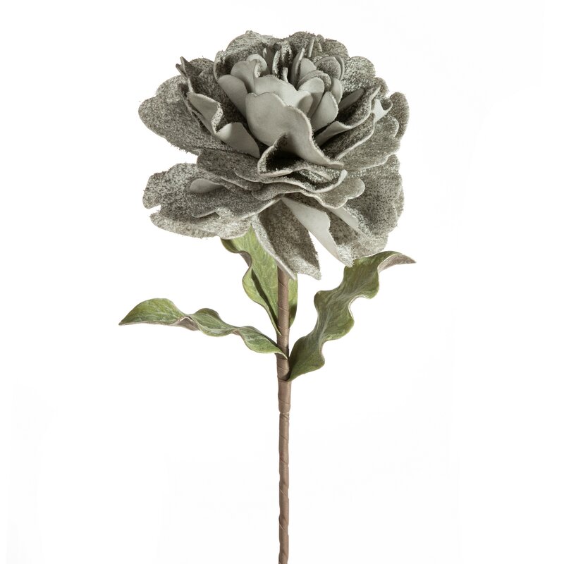 Kwiat dekoracyjny Flore 874 popielaty O 25 X 75 CM – idealny do wazonu