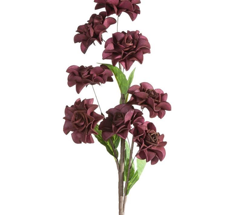 Kwiat dekoracyjny Flore 865 ciemnofioletowy O 20 X 65 CM – głęboki kolor