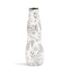 Wazon ceramiczny Rita (02) biały O 10 X 30 cm – do salonu i sypialni
