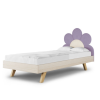 Łóżko Podłogowe Dziecięce Daisy Stokrotka Legs Basic - Kwiatowy Design Rośnie Razem z Dzieckiem