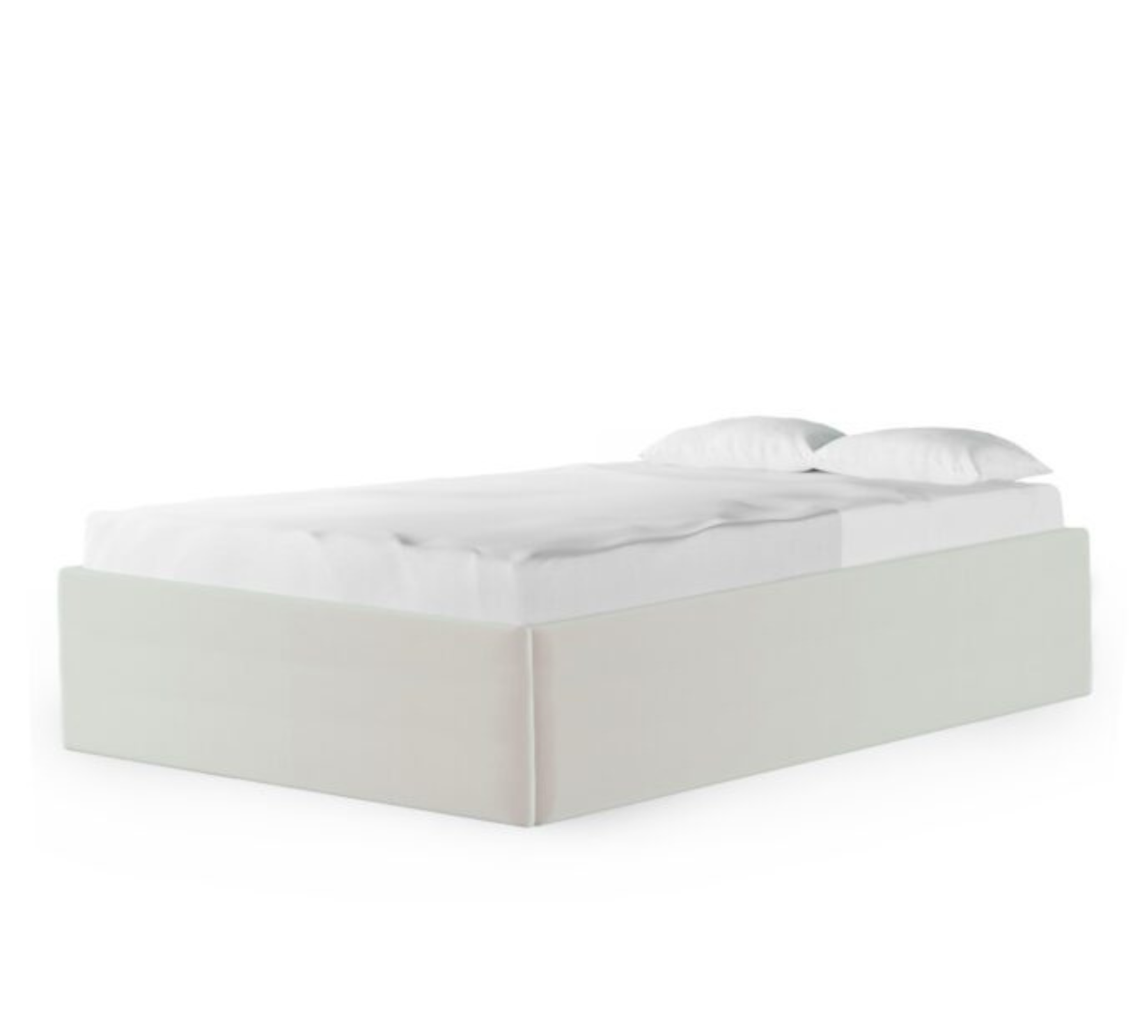 Łóżko Dziecięce Sofa Box Texti - Minimalistyczne Tapicerowane Łóżko Z Pojemnikiem Bez Zagłówka