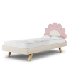 Łóżko Podłogowe Dziecięce Daisy Stokrotka Legs Basic - Kwiatowy Design Rośnie Razem z Dzieckiem