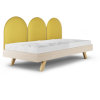 Rosnące Łóżko Dziecięce Sofa Legs Basic - Przytulna Sofa z Tapicerowanymi Panelami