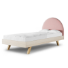 Rosnące Łóżko Dziecięce Pille Półokrągłe Legs Basic - Subtelny Design i Komfort na Lata