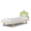 Łóżko Podłogowe Dziecięce Daisy Stokrotka Legs Basic - Kwiatowy Design Rośnie Razem z Dzieckiem