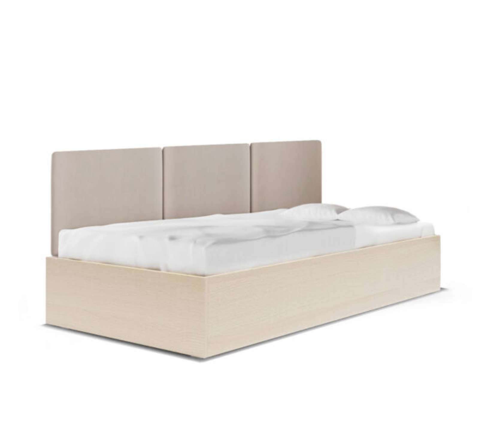 Łóżko Dziecięce Sofa Box Basic - Funkcja Sofy z Panelami i Praktycznym Pojemnikiem