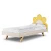 Łóżko Podłogowe Dziecięce Daisy Stokrotka Legs Basic - Kwiatowy Design Rośnie Razem z Dzieckiem