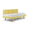 Rosnące Łóżko Dziecięce Sofa Legs Texti – Stylowa Sofa z Tapicerowanymi Panelami
