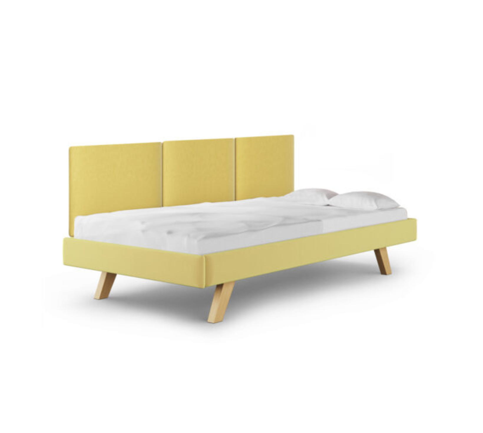 Rosnące Łóżko Dziecięce Sofa Legs Texti – Stylowa Sofa z Tapicerowanymi Panelami