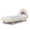 Łóżko Podłogowe Dziecięce Daisy Stokrotka Legs Basic - Kwiatowy Design Rośnie Razem z Dzieckiem