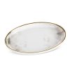 Patera ceramiczna Lumia biała 27 X 19 X 3 CM – pod ulubione dekoracje
