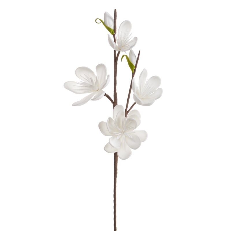 Kwiat sztuczny Flore biały O 11 X 69 cm – wiecznie świeży wygląd