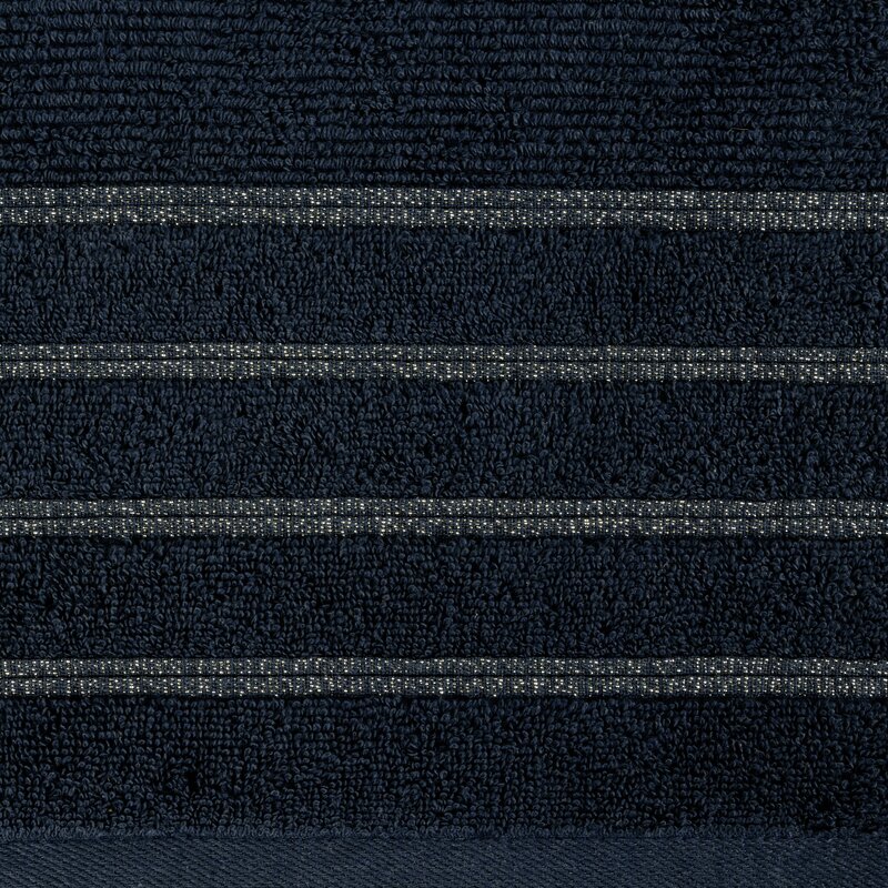 Ręcznik Amira granatowy 70 X 140 cm – miękki i chłonny