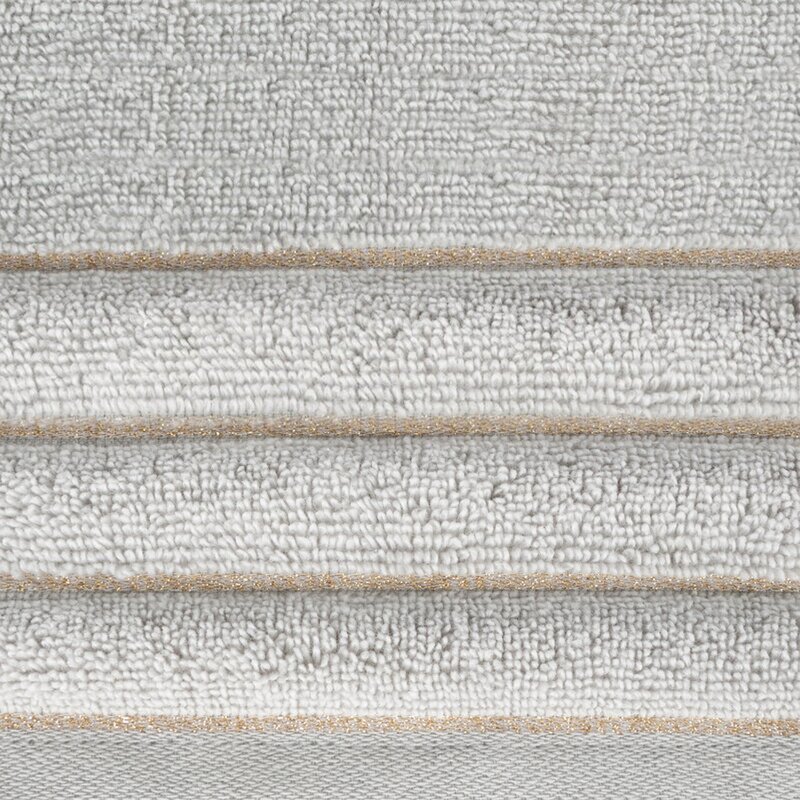 Ręcznik Zero Twist Nadine srebrny 50 X 90 CM – miękki i chłonny