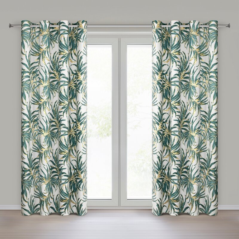 Zasłona gotowa Alena biała 140 X 250 cm – welwetowy połysk