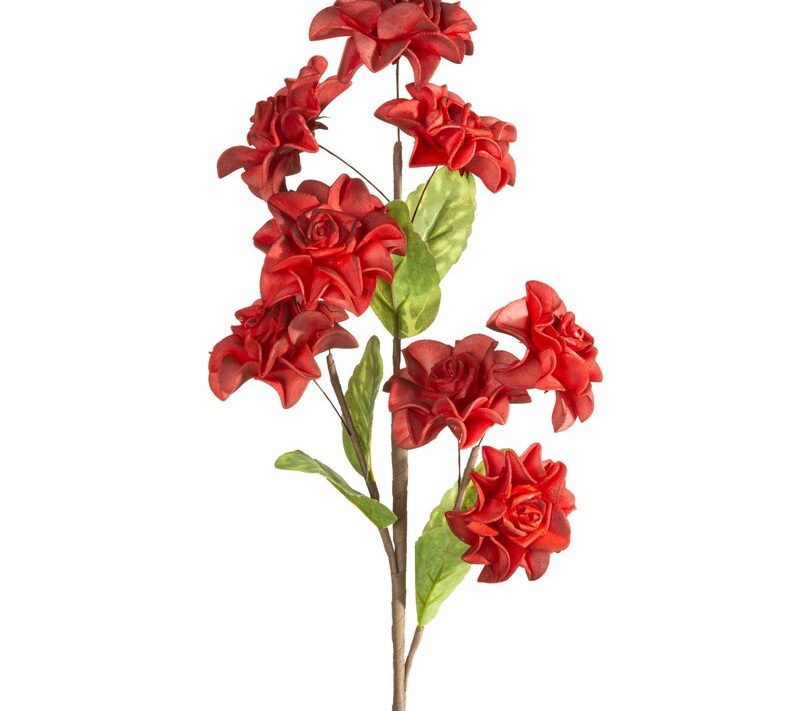 Kwiat dekoracyjny Flore 865 czerwony O 20 X 65 CM – ożywi każde wnętrze