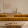 Sofa Tapicerowana Modułowa Arand Line SL+P+S+SP - Duża Kanapa 410 cm z Komfortowym Podłokietnikiem