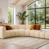 Nowoczesna sofa narożna modułowa tapicerowana Arand RL+R+P