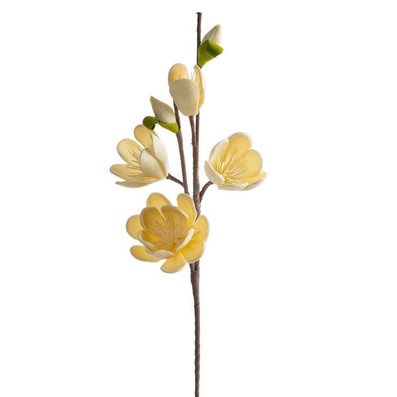 Kwiat sztuczny Flore 843 kremowy O 11 X 69 cm – realistyczny wygląd
