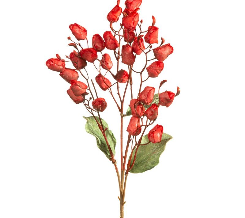 Kwiat dekoracyjny Flore 867 czerwony O 2 X 75 CM – żywy akcent do wnętrza