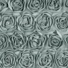 Zasłona gotowa Roses 13 na taśmie miętowa 140 X 270 cm – łatwa w montażu