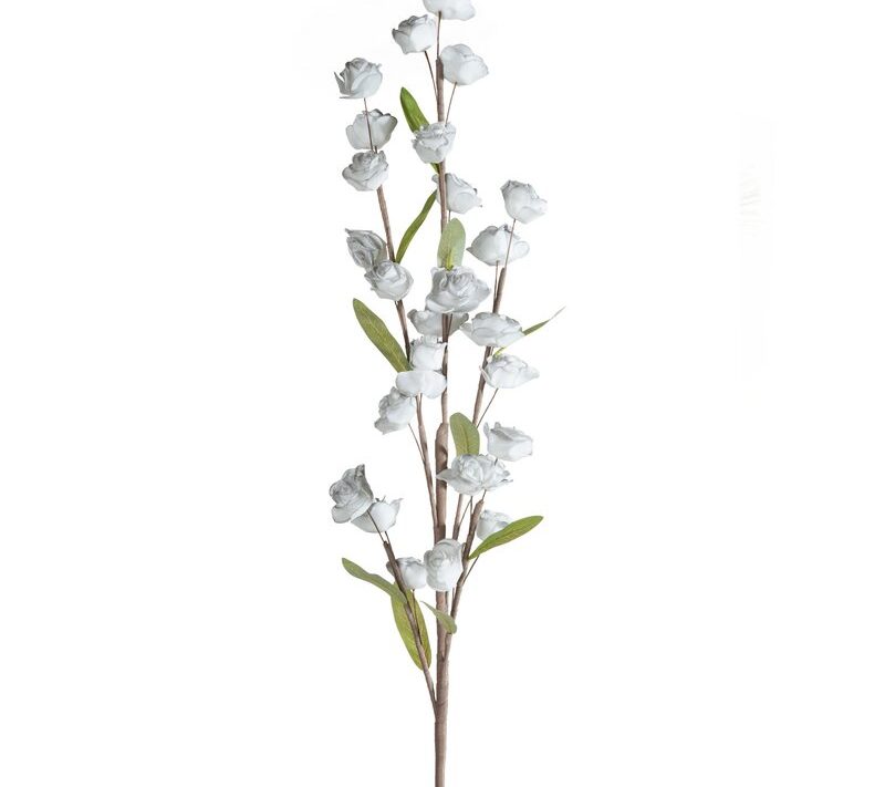Kwiat dekoracyjny Flore popielaty O 4 X 90 CM – realistyczny wygląd