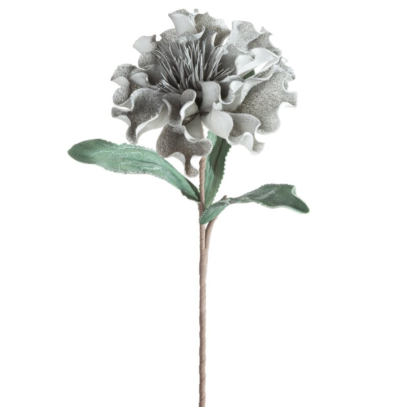 Kwiat dekoracyjny Flore 873 popielaty O 30 X 75 CM – do wazonu i kompozycji