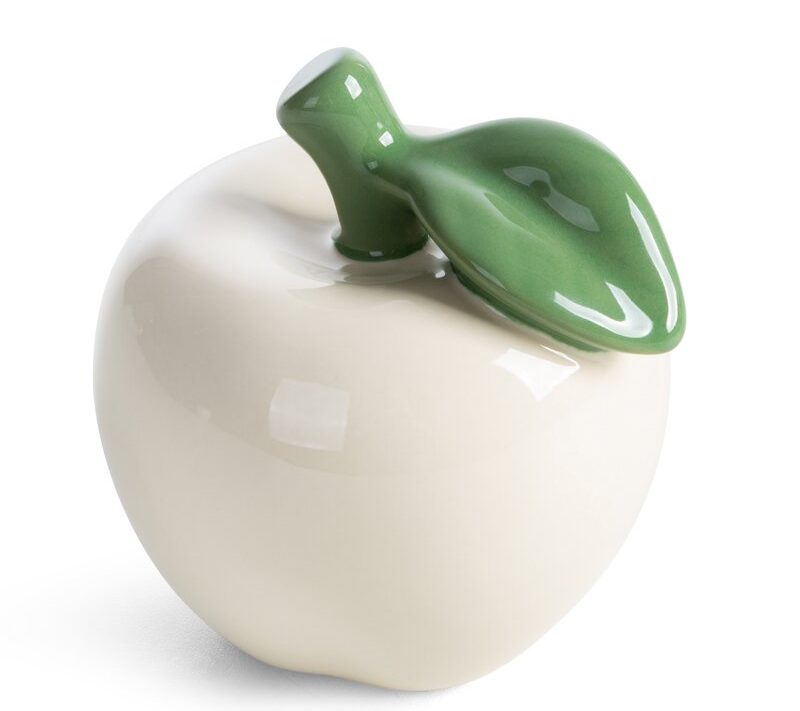Figurka ceramiczna Simon kremowa 9 X 9 X 10 CM – elegancki akcent