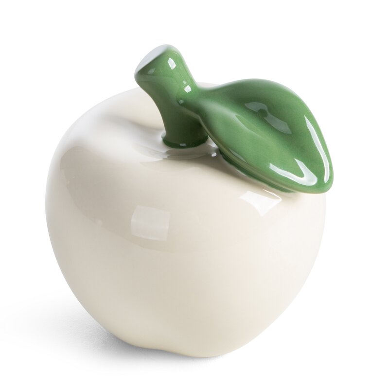Figurka ceramiczna Simon kremowa 9 X 9 X 10 CM – elegancki akcent