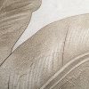 Komplet pościeli satynowej Spring102 ciemnobeżowa 220 X 200 cm – gładka i delikatna