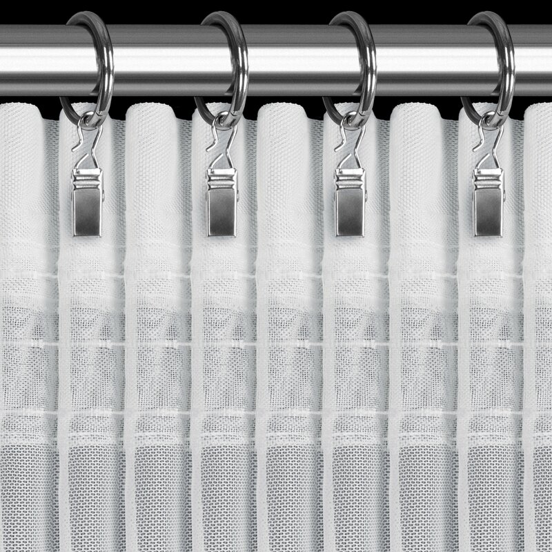 Firana gotowa Katrina biała 350 X 150 CM – gotowa do zawieszenia