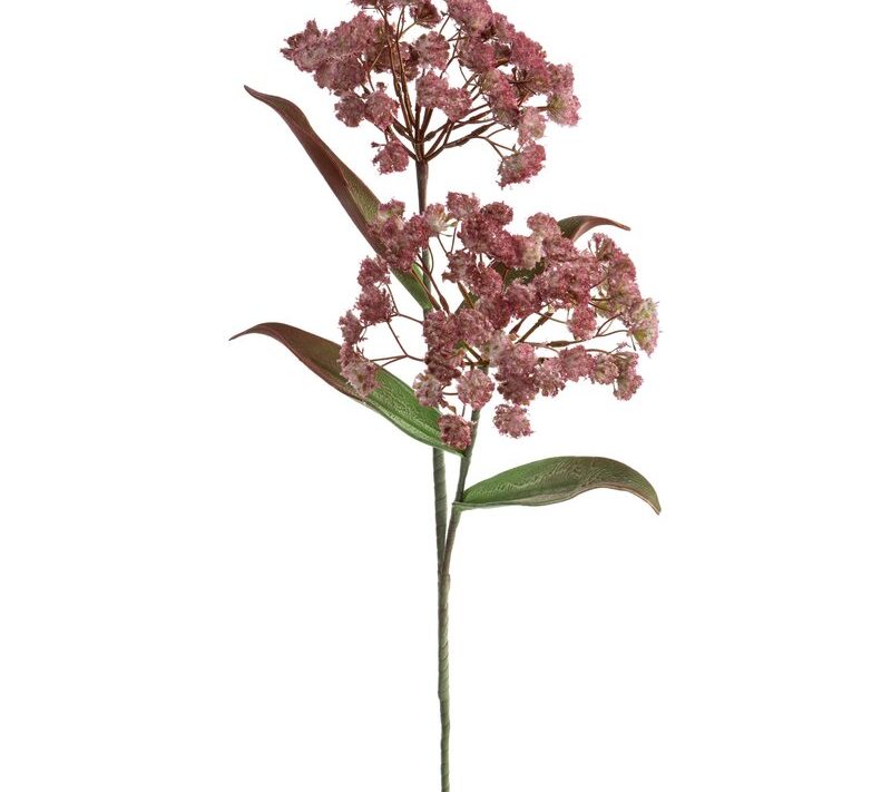 Kwiat dekoracyjny Flore ciemnoróżowy O 20 X 73 CM – na komodę i do wazonu