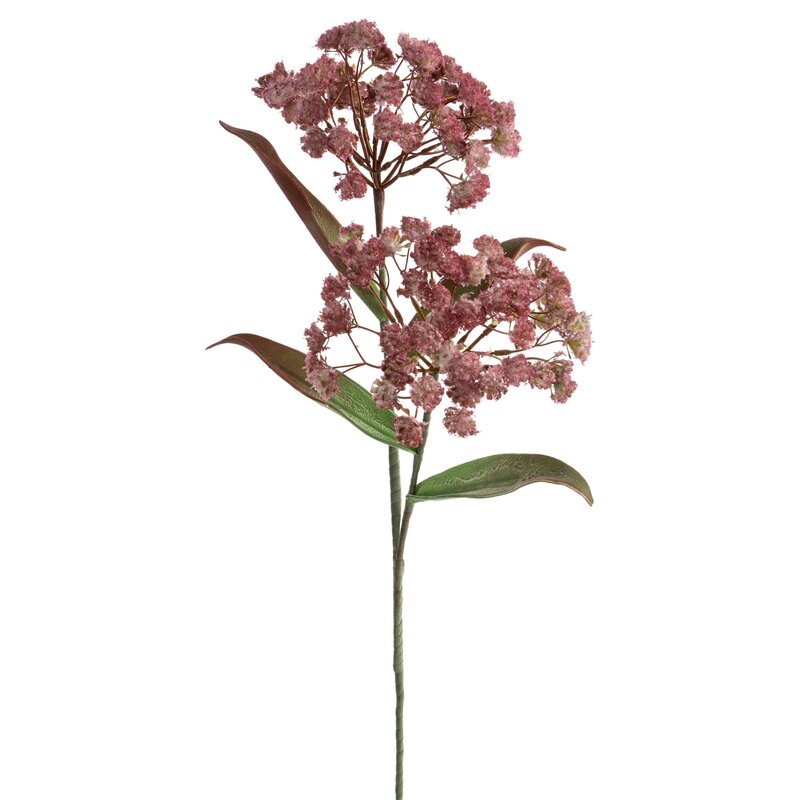 Kwiat dekoracyjny Flore ciemnoróżowy O 20 X 73 CM – na komodę i do wazonu