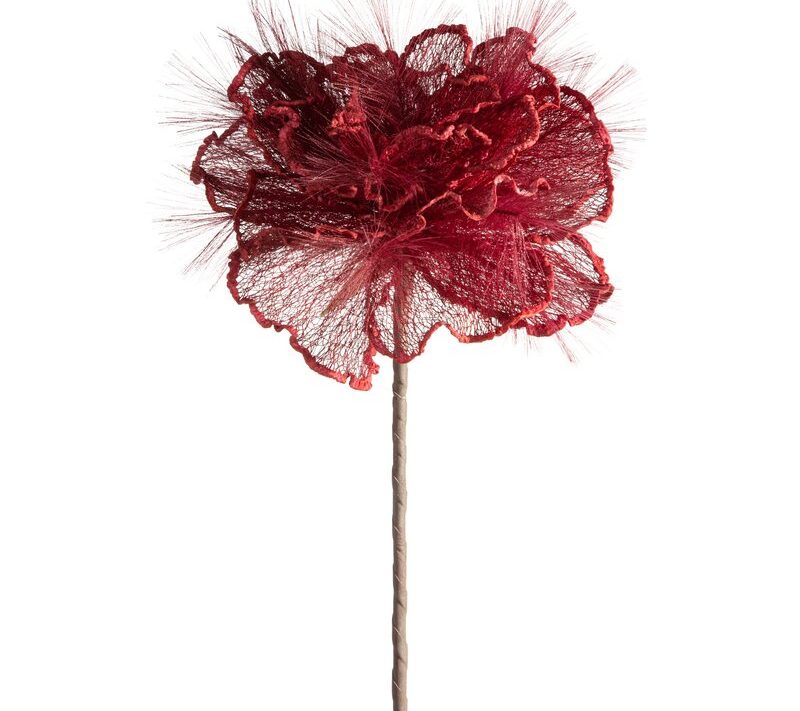 Kwiat dekoracyjny Flore 877 czerwony O 20 X 80 CM – tworzy wyrazisty akcent